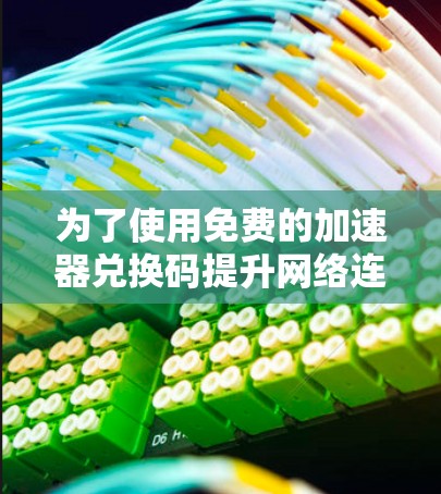 为了使用免费的加速器兑换码提升网络连接速度，以下是一个清晰的步骤指南
