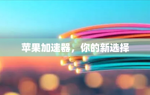 苹果加速器，你的新选择