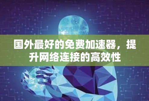 国外最好的免费加速器,提升网络连接的高效性