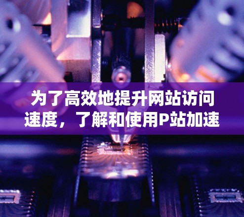 为了高效地提升网站访问速度,了解和使用P站加速器是一个关键步骤。以下是一个系统化的指南,帮助你更好地利用P站加速器